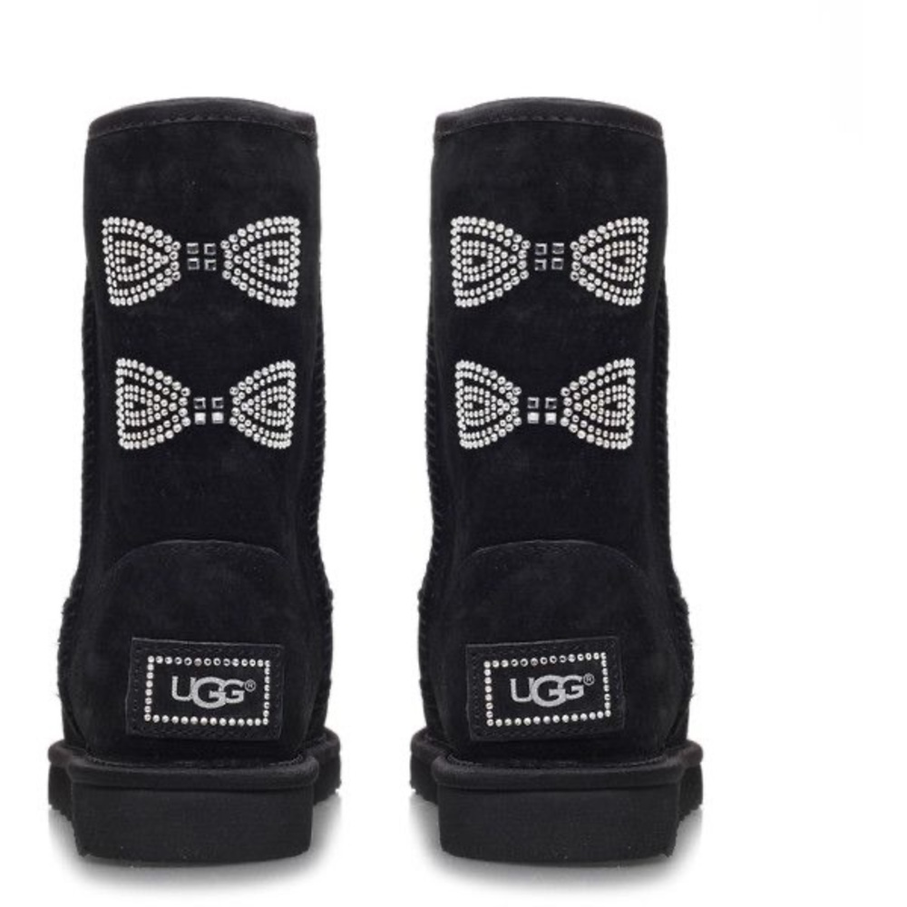 Ugg x Swarvoski Bling Bow Boots